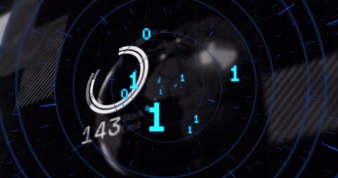 Digital Data Interface and Globe Concept Background - Download Free Stock Images Pikwizard.com