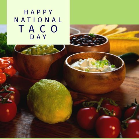 National Taco Day Celebration with Fresh Ingredients