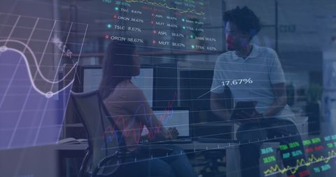 Diverse Teams Analyzing Data in Corporate Environment - Download Free Stock Images Pikwizard.com