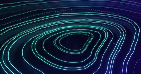 Neon Glowing Lines in Seamless Abstract Pattern - Download Free Stock Images Pikwizard.com