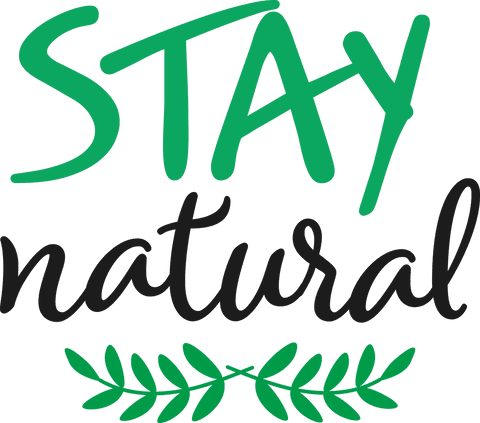 Stay Natural Botanical Design on Transparent Background - Download Free Stock Videos Pikwizard.com