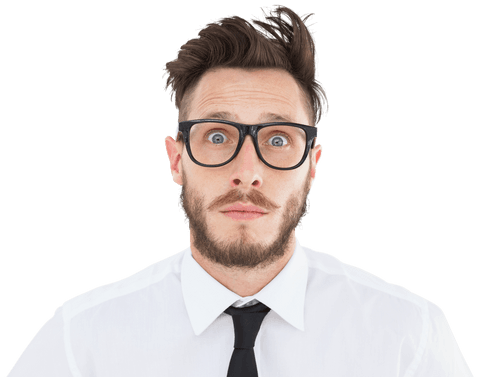 transparent focused professional wearing glasses watching attentively - Download Free Stock Videos Pikwizard.com