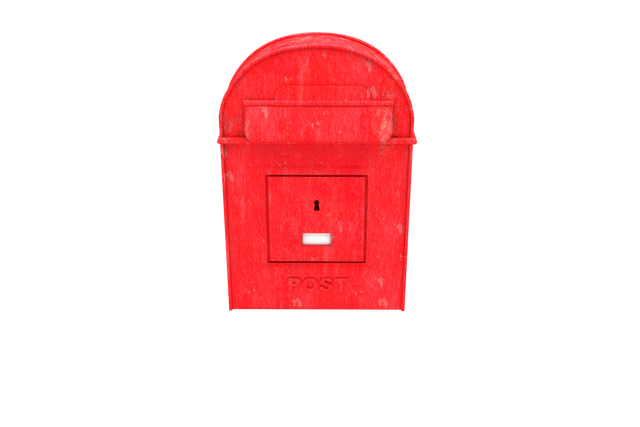 Transparent Red Mailbox Illustration on Transparent Background - Download Free Stock Videos Pikwizard.com