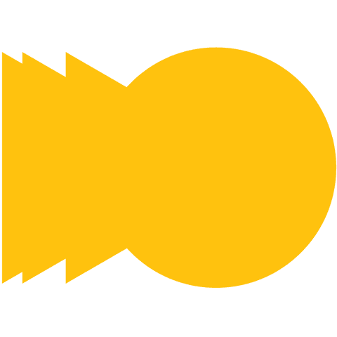 Abstract Yellow Shape on Transparent Background Vector Illustration - Download Free Stock Videos Pikwizard.com