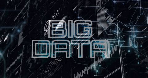 Big Data Processing with Digital Interface and Graphs - Download Free Stock Images Pikwizard.com