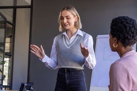 Business Presentation on Graph Analysis in Modern Office