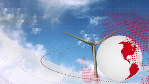 Digital Globalization with Wind Energy Concept