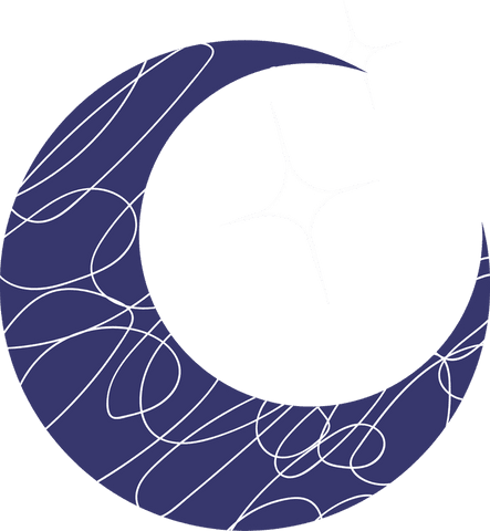 transparent crescent moon with stars design on ethereal navy backdrop - Download Free Stock Videos Pikwizard.com