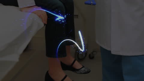 Doctor and Patient Interaction with Digital Light Trails Concept