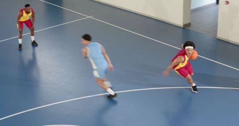 Competitive Basketball Dueling on Modern Indoor Court