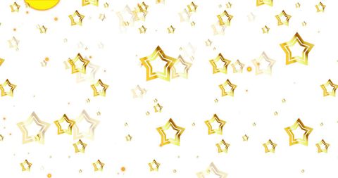 Golden Stars Pattern with Light Spots on White Background - Download Free Stock Images Pikwizard.com