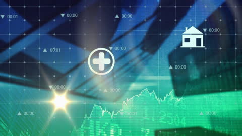 Digital Overlay of Health and Finance Data on Cityscape