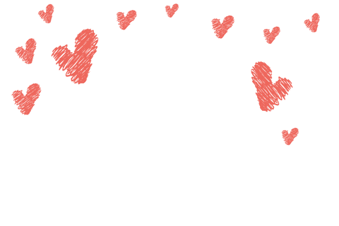 Red Drawn Hearts Floating on Transparent Background - Download Free Stock Videos Pikwizard.com