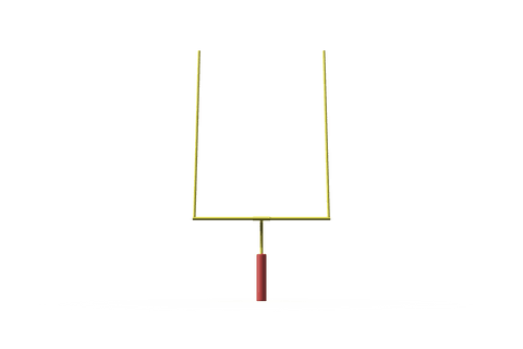 transparent field goal post with reflective base design - Download Free Stock Videos Pikwizard.com