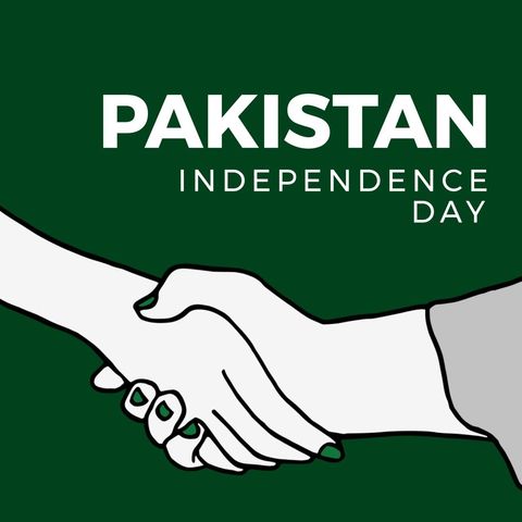 pakistan independence day handshake celebration icon - Download Free Stock Templates Pikwizard.com