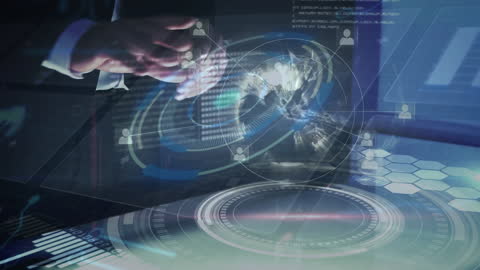 Global Data Network with Interactive Digital Interface