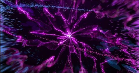 Abstract Glowing Purple Light Trails on Dark Background - Download Free Stock Images Pikwizard.com