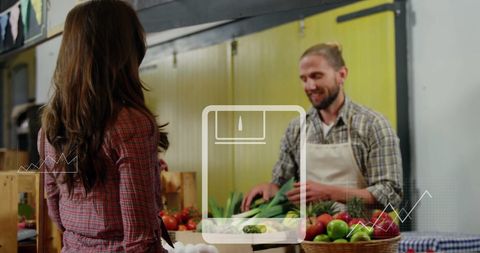 Market Shopping with Business Analytics Overlay