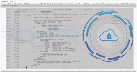 Secure Data Processing and Cloud Security Concept - Download Free Stock Images Pikwizard.com