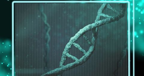 Digital DNA Strand with Abstract Binary Elements