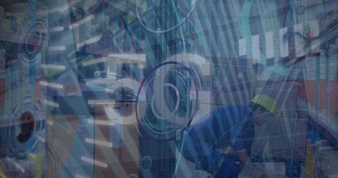 Warehouse Operations Enhanced by 5G Technology - Download Free Stock Images Pikwizard.com