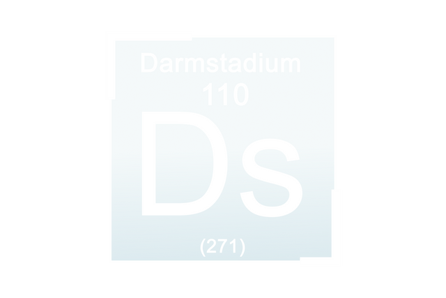 Transparent PNG Illustration of Darmstadium Chemical Symbol with Text - Download Free Stock Videos Pikwizard.com