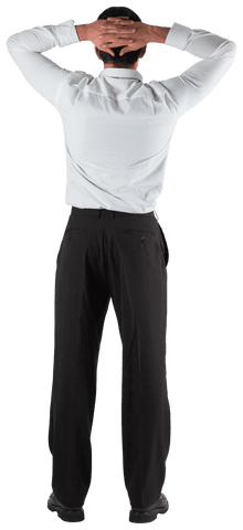 Businessman with Hands on Head Transparent Background - Download Free Stock Videos Pikwizard.com