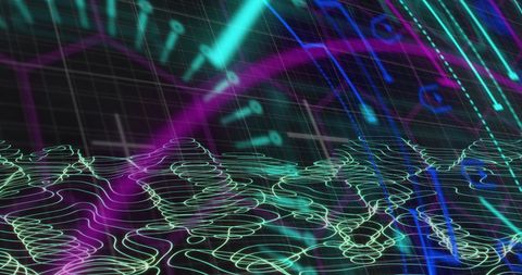 Futuristic Digital Interface for Autonomy and Networking - Download Free Stock Images Pikwizard.com