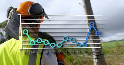 Lumberjack and Graph Analytics Interface Depicting Data Trends