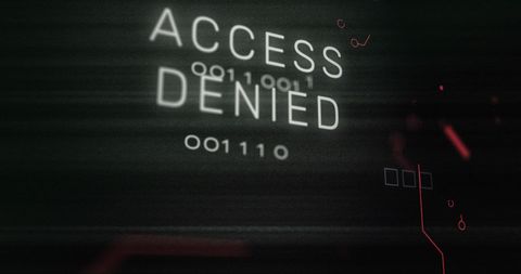 access denied background with binary code and circuits - Download Free Stock Images Pikwizard.com