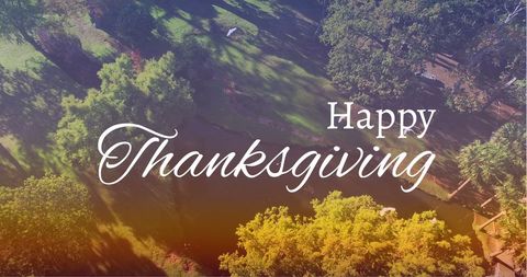 Happy Thanksgiving Holiday Greeting Scenic Forest Background - Download Free Stock Images Pikwizard.com