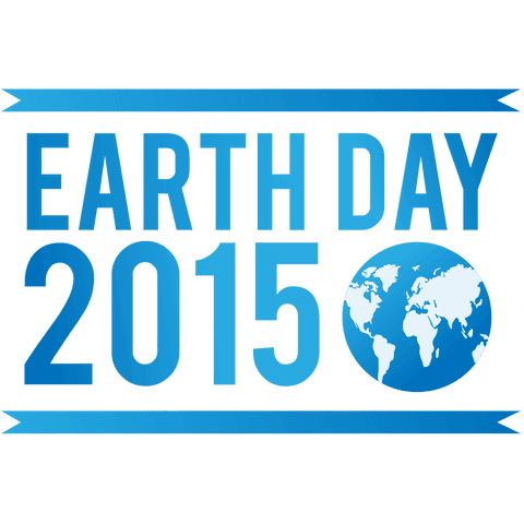 earth day 2015 typography on transparent background - Download Free Stock Videos Pikwizard.com
