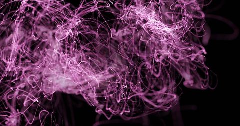 Abstract Pink Light Trails Over Black Background - Download Free Stock Images Pikwizard.com