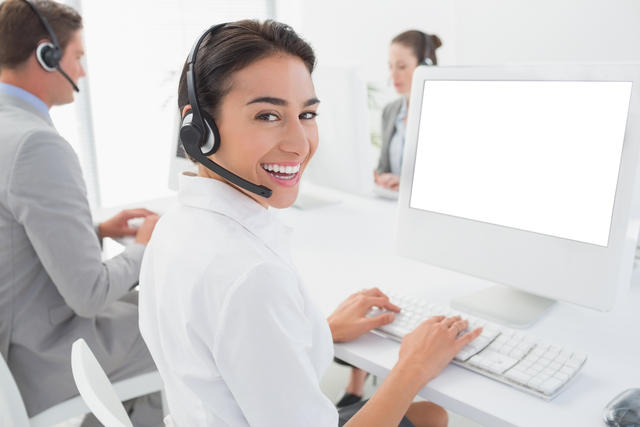 Transparent Background Office Workers Customer Support - Download Free Stock Videos Pikwizard.com