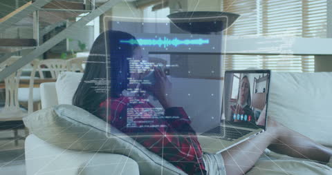 Digital Communication Overlay with Multitasking Concept