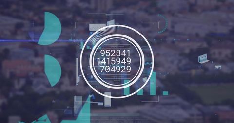 Digital Financial Data Waves Over Cosmopolitan Skyscrapers - Download Free Stock Images Pikwizard.com