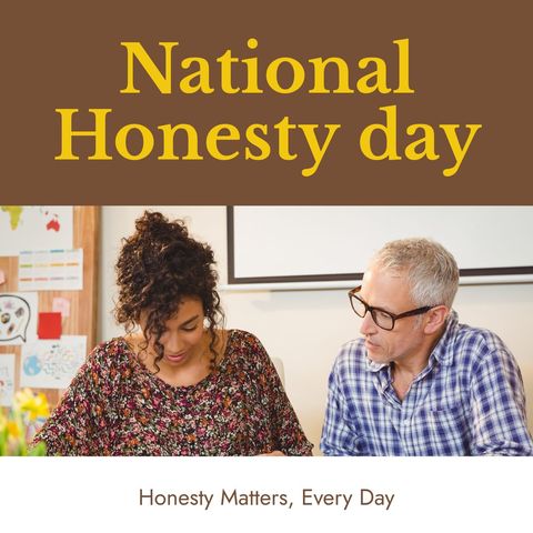 Diverse Colleagues Discussing During National Honesty Day - Download Free Stock Templates Pikwizard.com