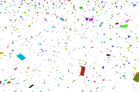 colorful cards on transparent background floating in space - Download Free Stock Videos Pikwizard.com