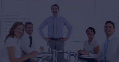 Team Collaboration and Leadership in Modern Corporate Meeting