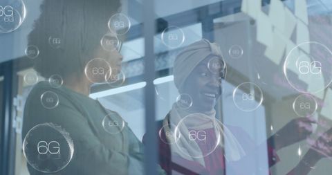 Innovative Businesswomen Discuss Future of 6G Technology - Download Free Stock Images Pikwizard.com