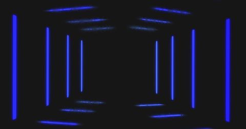 Hypnotic Purple Neon Light Tunnel Animation - Download Free Stock Images Pikwizard.com