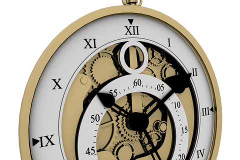 transparent vintage pocket watch with visible mechanism - Download Free Stock Videos Pikwizard.com