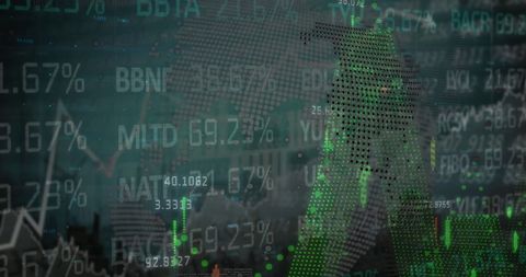 Abstract Financial Stock Market Data Imagery - Download Free Stock Images Pikwizard.com