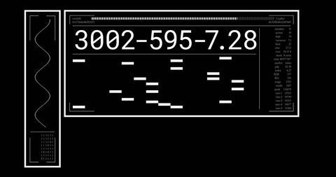 Dynamic Digital Interface for Data Processing and Analysis - Download Free Stock Images Pikwizard.com