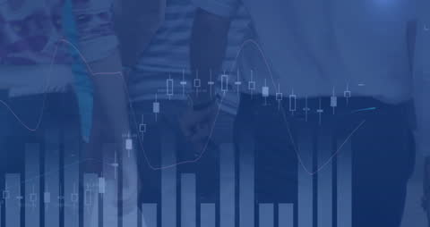 Dynamic Financial Data Overlay on Pedestrian Crowd