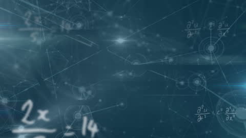 Digital Abstract with Mathematics and Data Connections