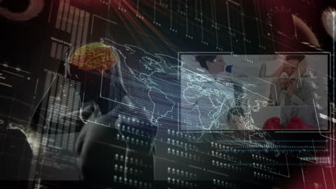 Global Technology Stress Network with Human Elements