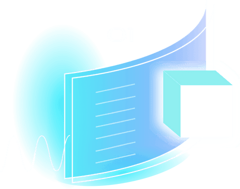 futuristic cube and orb with transparent effect and copy space - Download Free Stock Videos Pikwizard.com