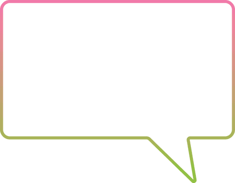 Speech Bubble with Gradient Border on Transparent Background - Download Free Stock Videos Pikwizard.com