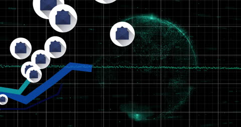Global Data Processing with Financial Graphs and Emails